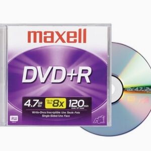 Maxell DVD+R 4.7GB 4X 9 Pack